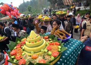 Warga Sungai Baung Gelar Sedekah Bumi sebagai Wujud Syukur dan Pelestarian Tradisi Usai Panen Raya