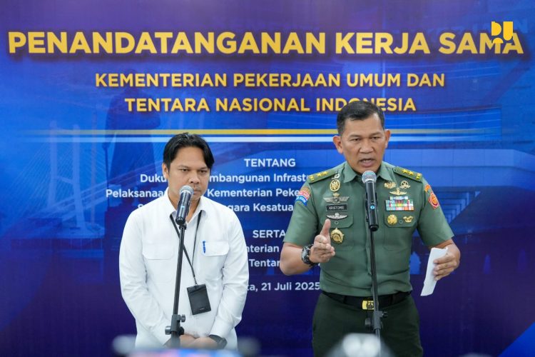 Kementerian PU dan TNI Perkuat Sinergi Bangun Infrastruktur Strategis di Wilayah 3T