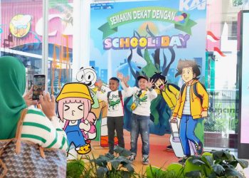 KAI Daop 8 Semarakkan Libur Sekolah dengan Diskon Tiket dan Tema Kartun