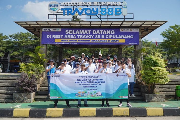 Perkuat Pemahaman TJSL, Jasa Marga Gelar Site Visit Inovatif di Rest Area Travoy KM 88B