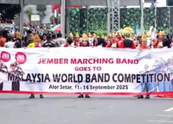 Bupati Jember Dukung Jember Marching Band Tampil di Malaysia World Band Competition 2025