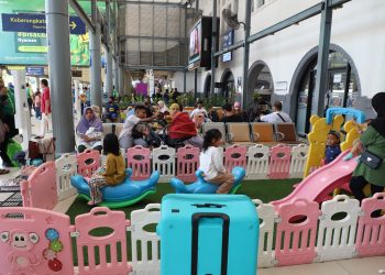 Stasiun Ramah Anak, KAI Hadirkan Area Bermain di 35 Lokasi, Segera Bertambah 25 Lagi
