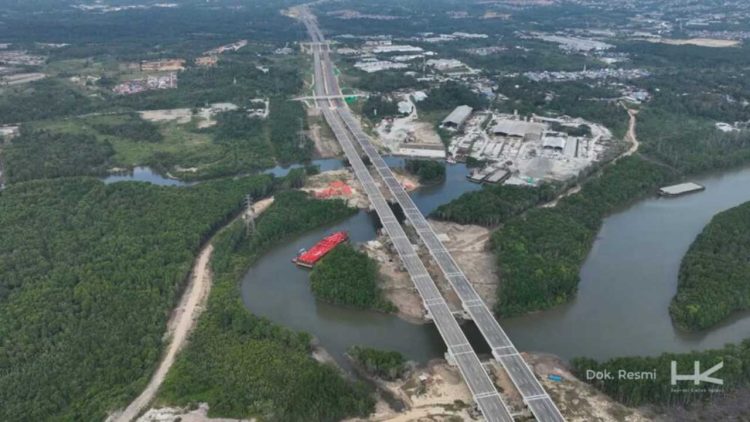Hutama Karya rampungkan Tol IKN Seksi 3A percepat akses Balikpapan menuju Nusantara