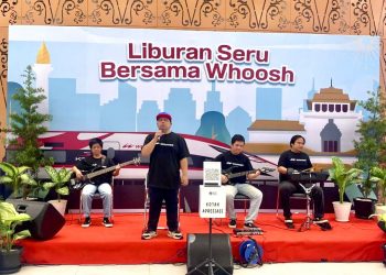 Road to The Papandayan Jazz Festival 2025, Ratusan Ramaikan Stasiun Whoosh