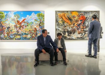 Pameran SBY Art Community Resmi Dibuka, Hadirkan 31 Karya Seni untuk Perdamaian dan Masa Depan