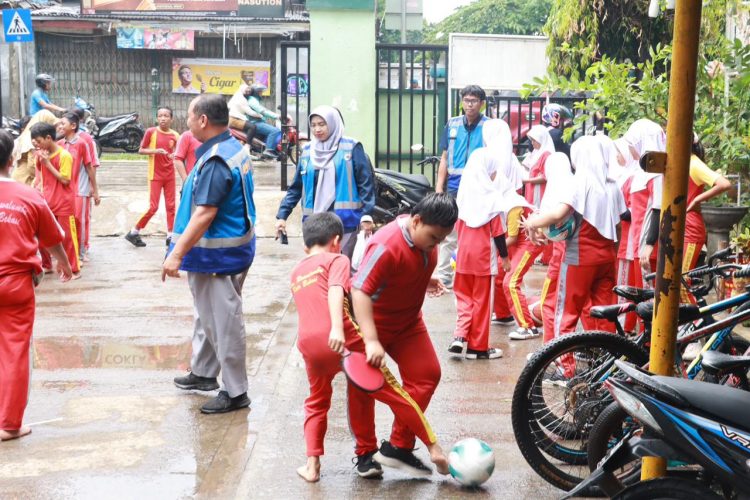 Semangat Sehat di HAORNAS, JTT Hadirkan Dukungan Olahraga untuk Siswa Bekasi