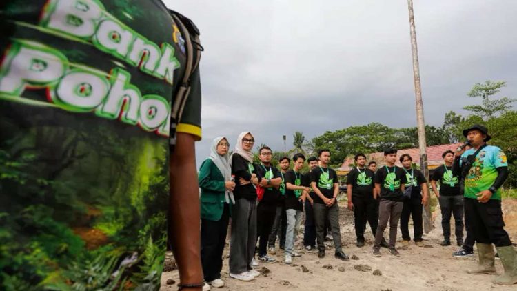 Mahasiswa Green Leadership Academy Belajar Kelestarian Lingkungan di Tabung Harmoni Hijau Polda Riau