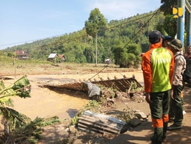Kementerian PU Lakukan Penanganan Bencana Banjir Bandang di Sumatera Selatan dan Bengkulu