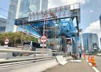 Pekerjaan Perbaikan Gerbang Tol Dalam Kota Masih Berjalan, Jasa Marga Siagakan Rekayasa Lalu Lintas