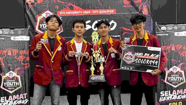 Tim E-Sport Universitas Teknokrat Indonesia Raih Juara 2 Garena Youth Championship 2025