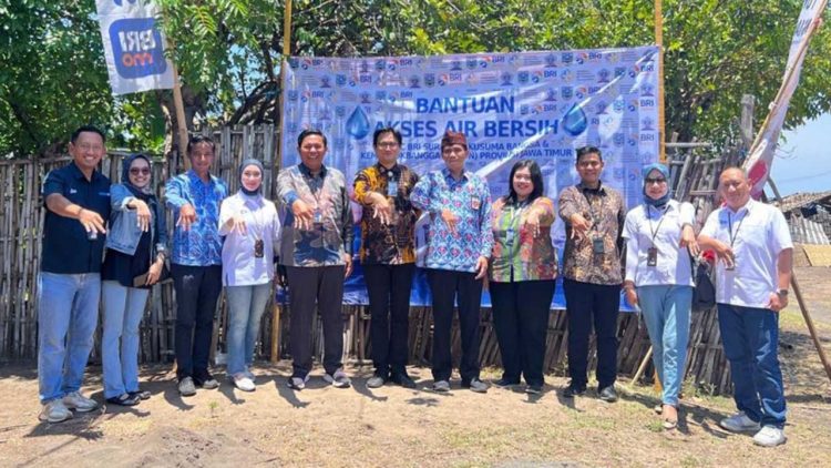 BRI Salurkan Bantuan Sumur Bor untuk Dukung Gerakan Cegah Stunting di Probolinggo