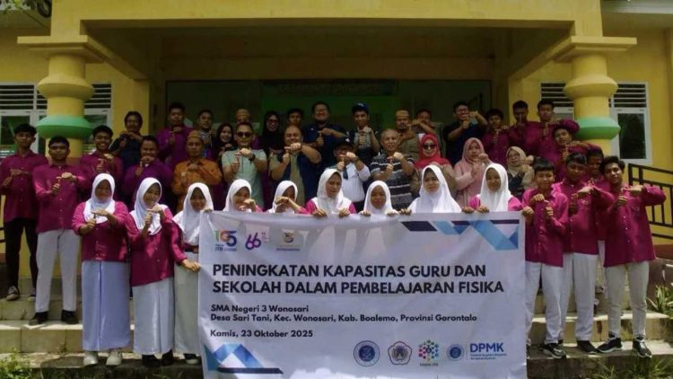 ITB dan UNG Tingkatkan Kapasitas Guru Fisika di Wilayah 3T Boalemo