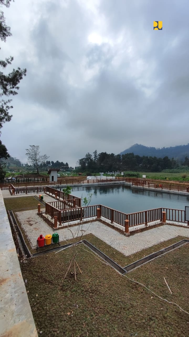 Kementerian PU Selesai Bangun 2 Embung di Dataran Tinggi Dieng