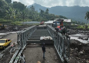 Pemasangan Jembatan Bailey Teodhae 1 Ditargetkan Rampung 4 Oktober 2025