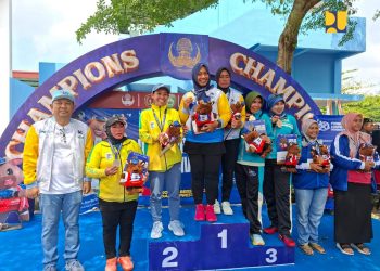 Kementerian PU Raih Peringkat 10 pada PORNAS XVII KORPRI 2025