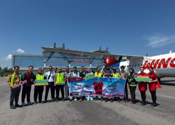 Bandar Udara Trunojoyo Layani Penerbangan Perdana Wings Air Rute Surabaya – Sumenep
