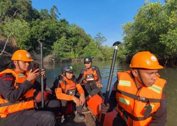 Pencarian Korban Diterkam Buaya di Sungai Kariangau Belum Berhasil