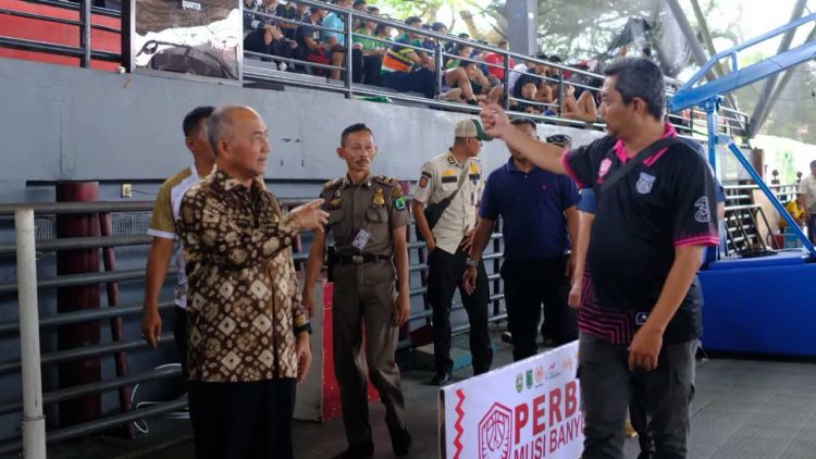 Sekda Muba Tinjau Kesiapan Venue Porprov Sumsel XV di Sekayu