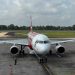 Bandara Syamsudin Noor Resmi Layani Penerbangan Internasional Perdana