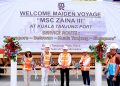 Kuala Tanjung Layani Kapal Internasional Perdana MSC Zaina III