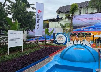 Bank Jakarta Bangun Instalasi Septik Komunal Berbasis Biogas