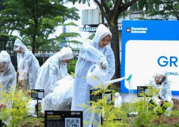 BRI Perkuat Komitmen ESG Lewat Program BRI Menanam Grow & Green