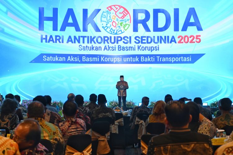 Peringati Hari Antikorupsi Sedunia, Menhub Dudy Ajak Jajaran Kemenhub Jaga Kepercayaan Publik