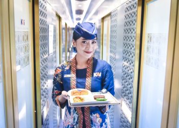 Menteri Pemberdayaan Perempuan dan Anak Apresiasi Menu Kids Fun Kuliner Kereta