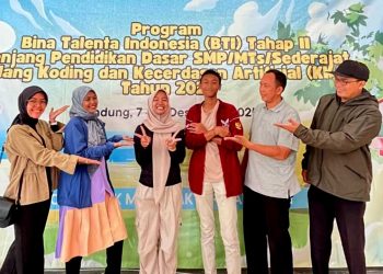 Dua Siswa Spensa Lolos Bina Talenta Nasional 2025