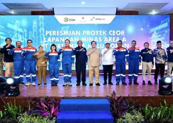 Pertamina Hulu Rokan Resmikan Proyek CEOR Lapangan Minas Perkuat Ketahanan Energi Nasional