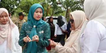 TP PKK dan Baznas Bintan Salurkan Sembako untuk Dhuafa dan Stunting