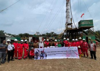 PT EMP Tunas Energi Awali Pengeboran Sumur Cenako-01 Twin dengan Doa Bersama