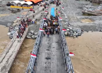 Kementerian PU Rampungkan Pemasangan Jembatan Bailey Krueng Beutong, Pulihkan Akses Aceh Tengah–Nagan Raya