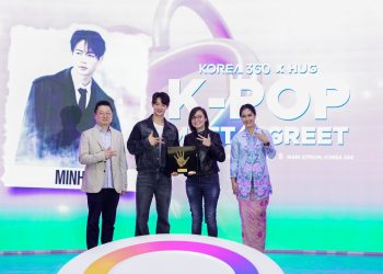 Wamen Ekraf Hadiri Handprinting Ceremony serta Meet & Greet Bersama Minho dan Highlight