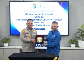Badan Bank Tanah Gandeng Polda Kaltim, Optimalisasi Lahan untuk Ketahanan Pangan