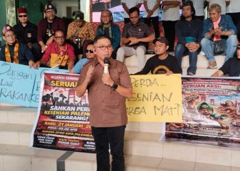 Aliansi Seniman Palembang Desak DPRD Sahkan Perda Pemajuan Kesenian