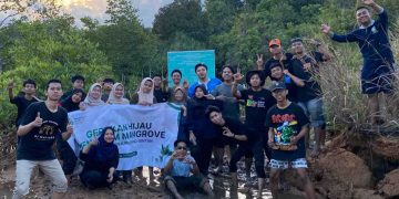 HMI Tanjungpinang-Bintan Tanam Ribuan Mangrove