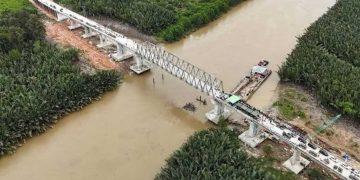Jembatan Sungai Nibung Perkuat Konektivitas Kutai Timur