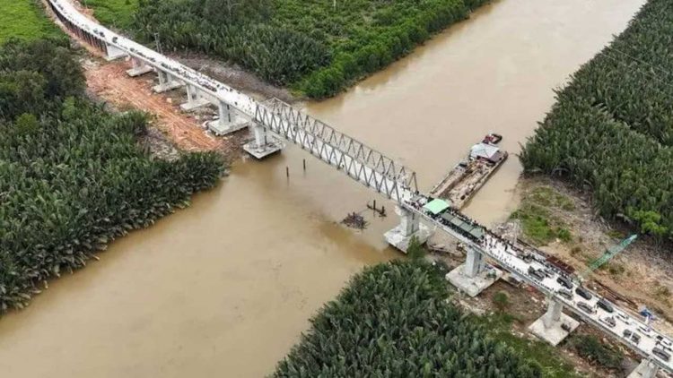 Jembatan Sungai Nibung Perkuat Konektivitas Kutai Timur