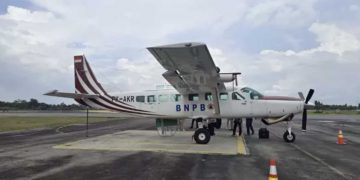 Pesawat Bantuan BNPB Tiba di Riau untuk Operasi Modifikasi Cuaca Cegah Karhutla