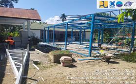 Kementerian PU Bangun 2 Puskesmas Darurat di Aceh