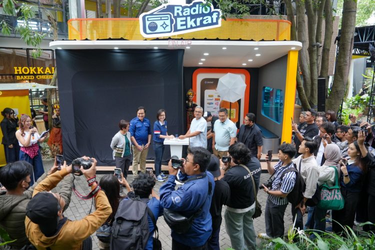 Pemerintah Luncurkan Radio Ekraf di Bandung, Perkuat Ruang Kolaborasi dan Ekspresi