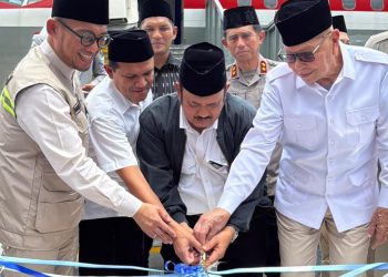 Wamenhaj Resmikan Pesawat Hibah Garuda Indonesia untuk Edukasi Manasik Jemaah Haji Aceh
