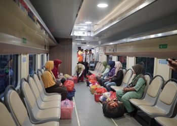 Kereta Petani dan Pedagang Layani 11.428 Pelanggan di Lintas Merak