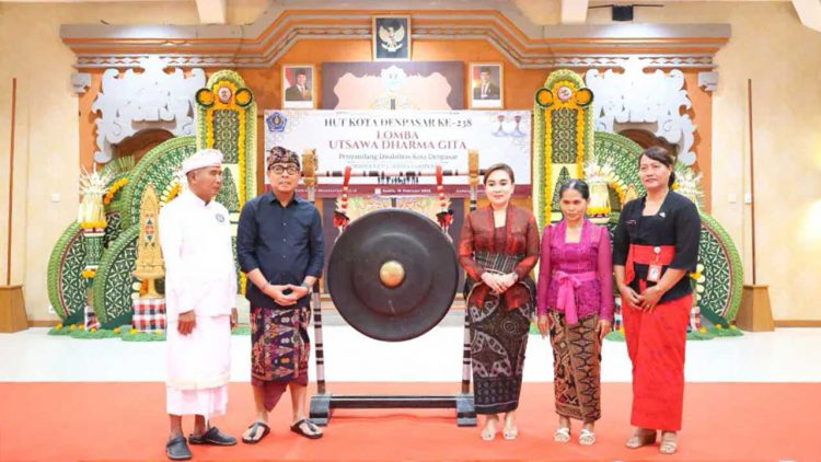 Pemkot Denpasar Gelar Utsawa Dharma Gita Penyandang Disabilitas Sambut HUT ke-238