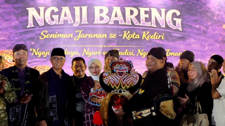 Ratusan Seniman Jaranan Ikuti Ngaji Budaya Di Kota Kediri