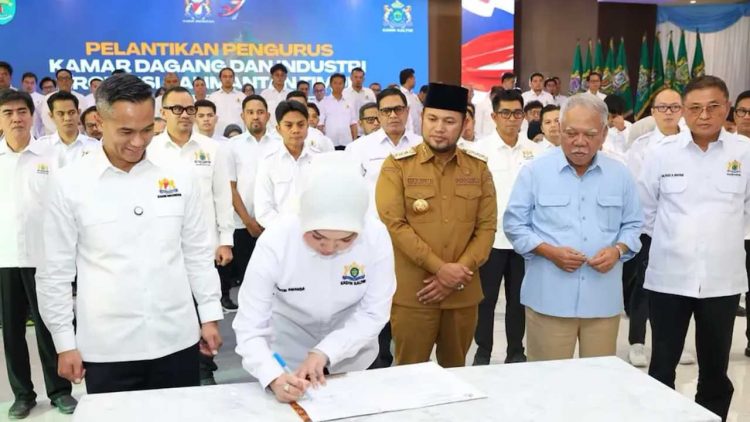 Pelantikan Pengurus KADIN Kaltim Di IKN
