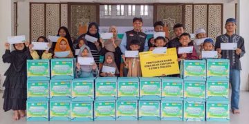 BMH dan Maybank Syariah Salurkan Santunan Untuk Anak Yatim Di Balikpapan