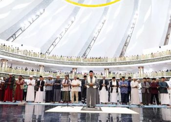 Salat Id Perdana Tandai Kehidupan Di IKN