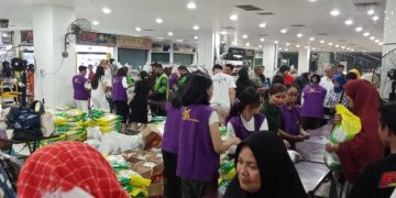 Bakti Sosial Donor Darah dan Sembako Murah Digelar di Plaza Central Pekanbaru